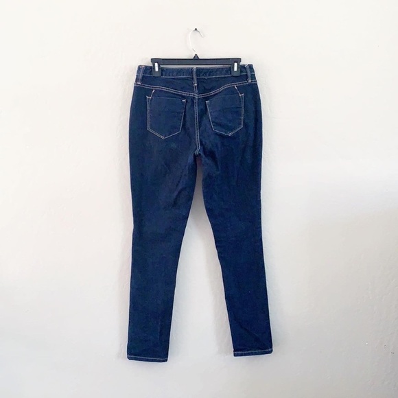 Mossimo Dark Wash Denim Curvy Skinny Jeans‎ - Picture 5 of 8
